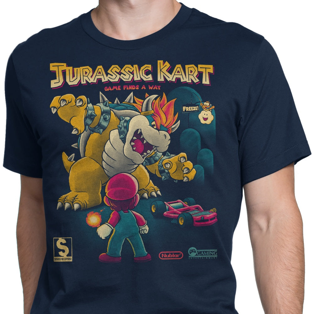 Teesgeex's Jurassic Kart Stylish Men's Apparel
