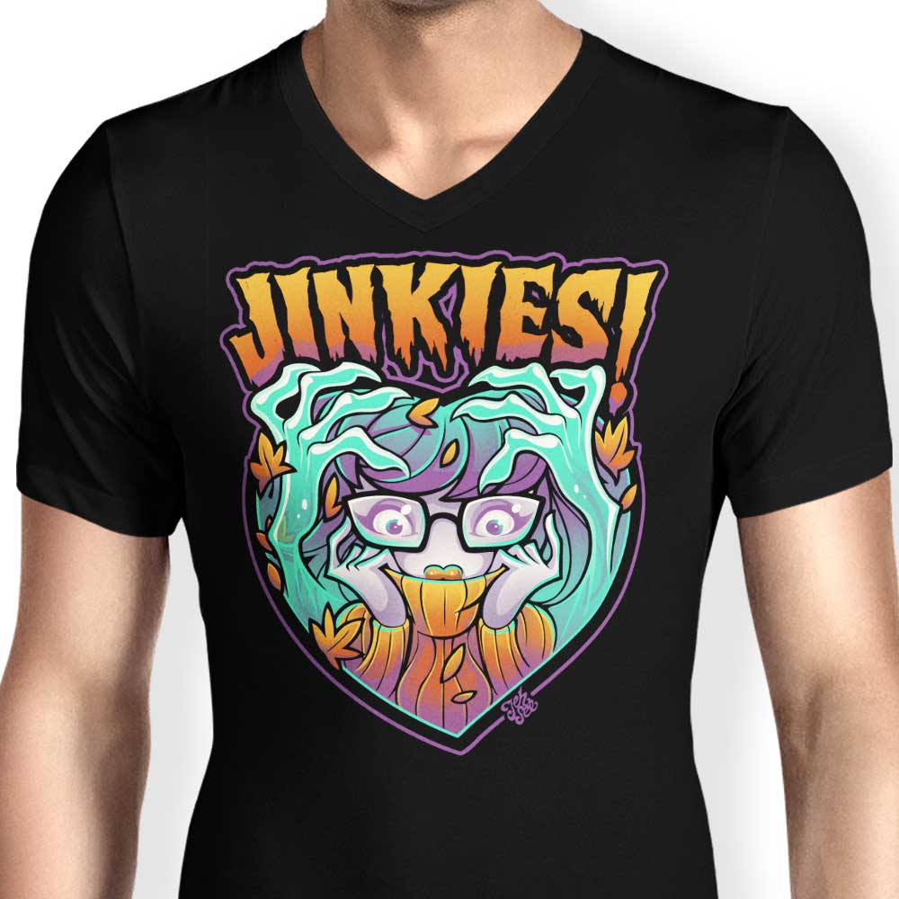 Jinkies Men's V-Neck T-Shirt