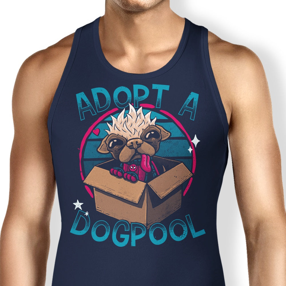 Adopt a Dogpool Design Tank Top for Fashionable Wear