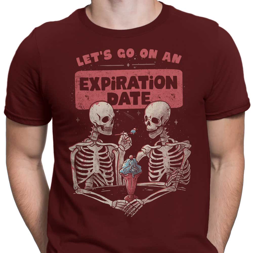 Edu.ely Men's Expiration Date Apparel: T-Shirts in Various Sizes