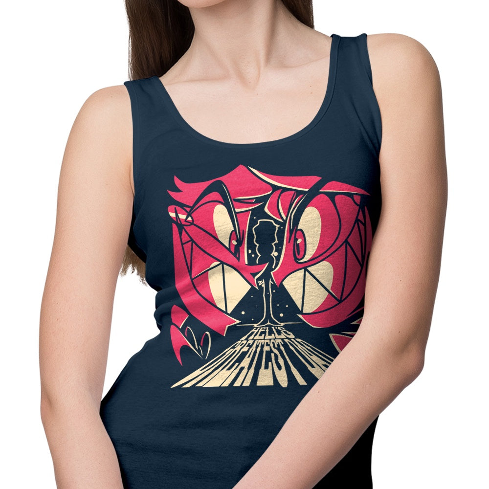 Stylish Hell's Greatest Dad Tank Top for Trendy Dads