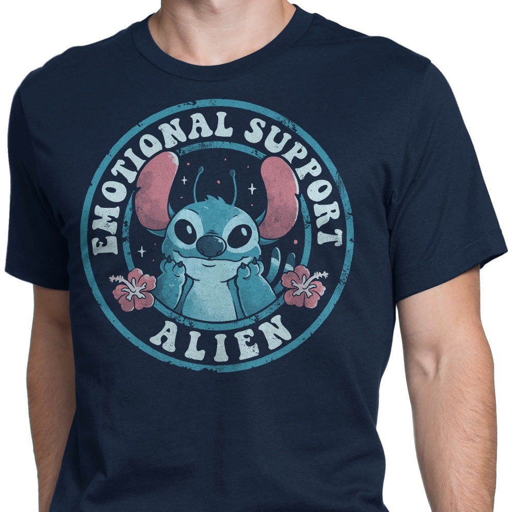 Men's Emotional Support Alien-themed Apparel by Edu.ely
