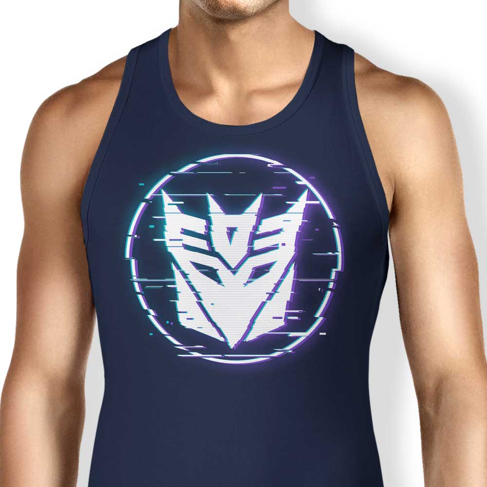 Con Glitch Men's and Women's Unisex Fashionable Tank Tops