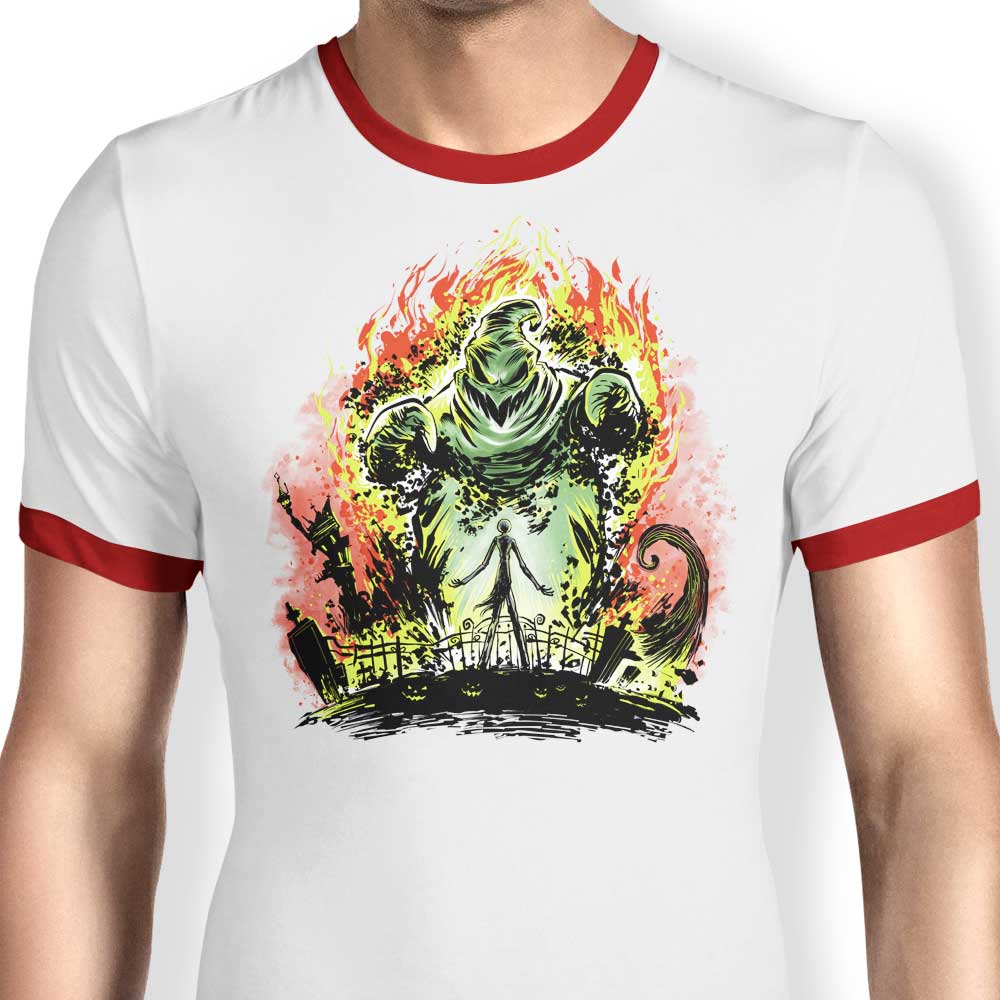 Stylish Oogie Balrog-themed Ringer T-Shirt for Fashion Lovers