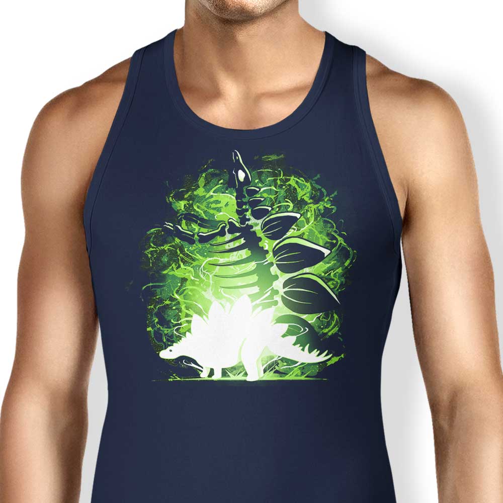 Stylish Stegosaurus Silhouette Tank Top for Trendy Wear
