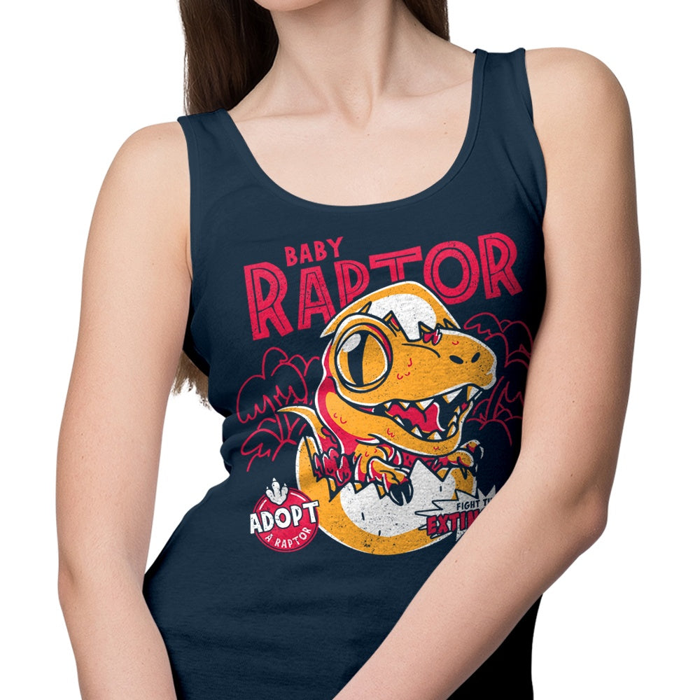 Cute Baby Raptor Design Tank Top for Little Ones