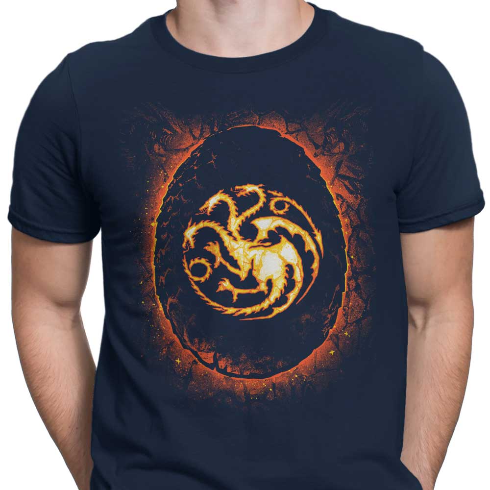 Dragon Egg Men's Fashionable T-Shirts in Various Sizes