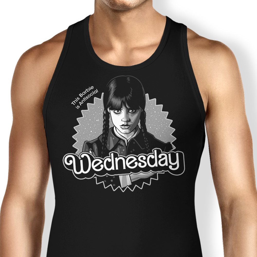 Antisocial Doll Men's and Women's Unisex Tank Top Clothing