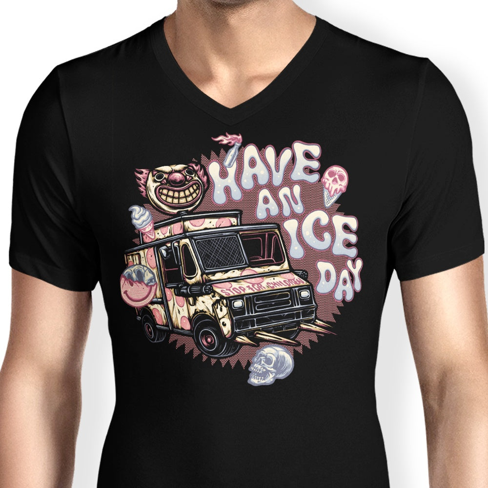 Have an Ice Day Men's V-Neck T-Shirt