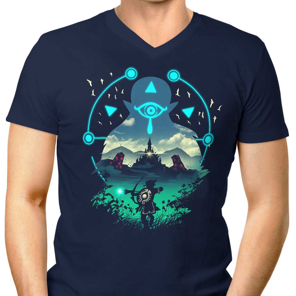 Men's V-Neck Wild Explorer T-Shirt