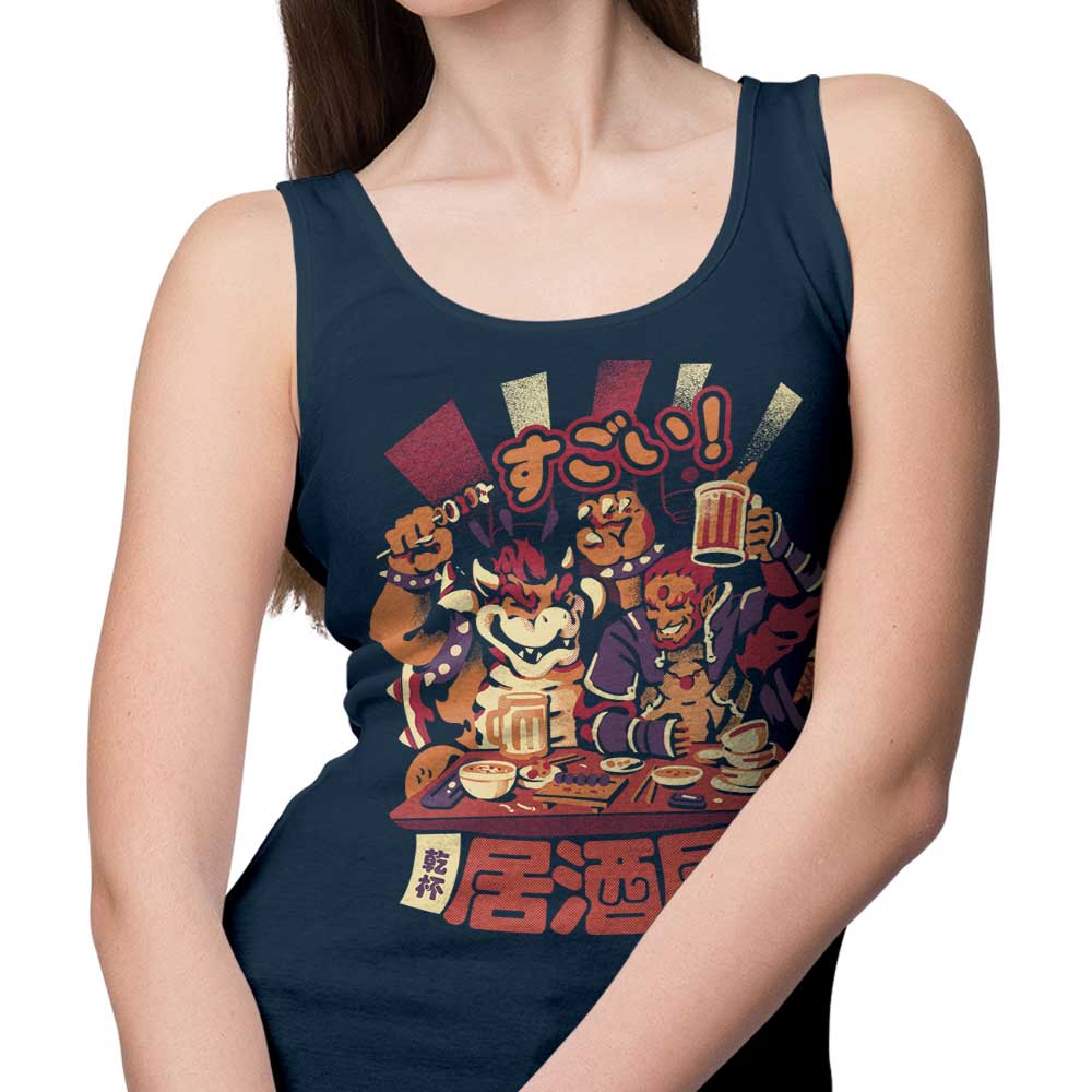 Ilustrata's Villains Izakaya Stylish Men's and Women's Tank Tops
