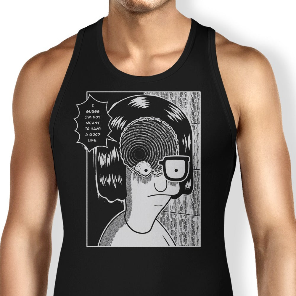 Jorge Tirado's Stylish Downward Spiral Tank Top
