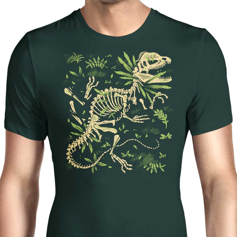 Men's Clothing Featuring Dilophosaurus Fossil Designs by Fitas Artwork