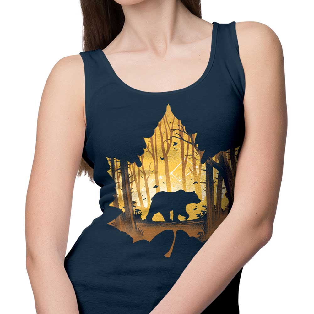 Alemaglia's Bear Protector Men's and Women's Unisex Tank Top