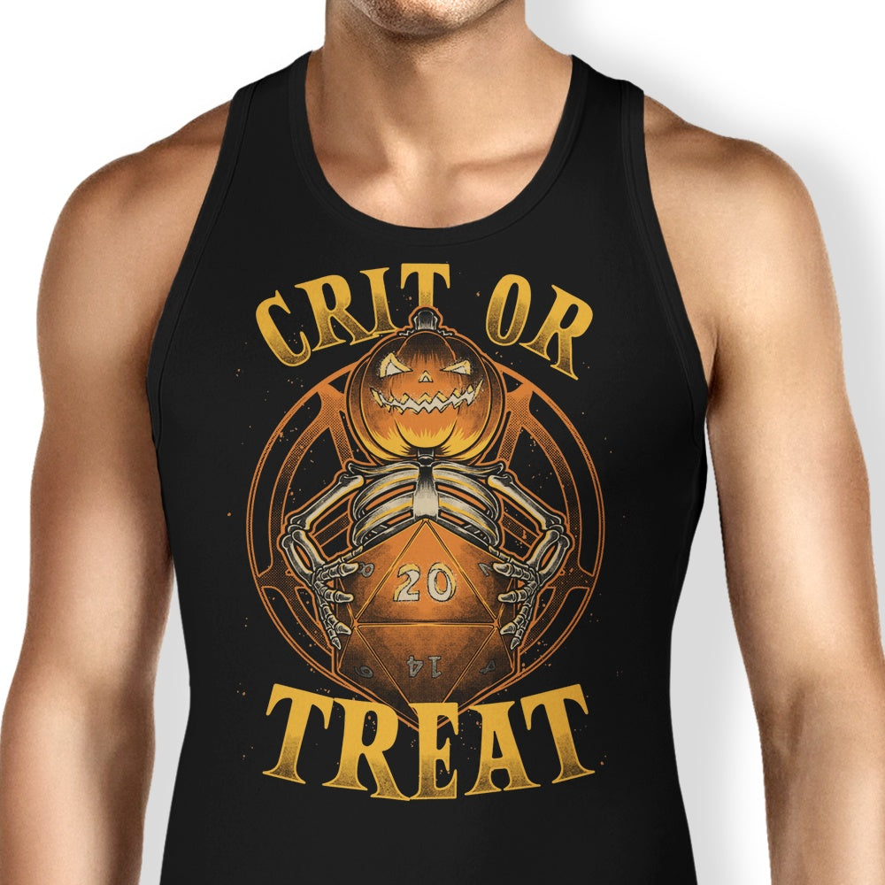 Crit or Treat - Stylish Men's and Women's Tank Tops