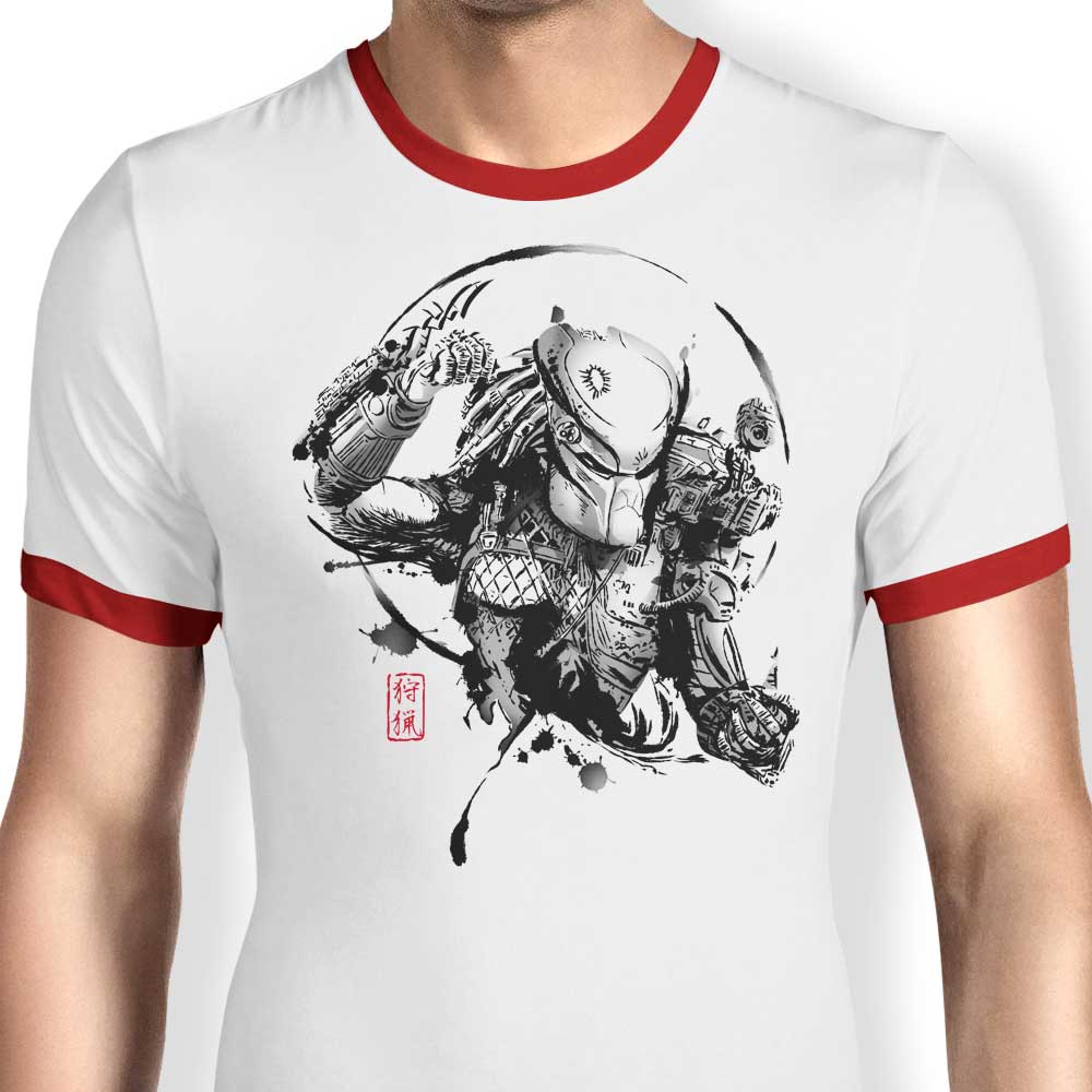 Ddjvigo's Hunting Grounds Men's Comfortable Ringer T - Shirt Sizes from S to 4XL