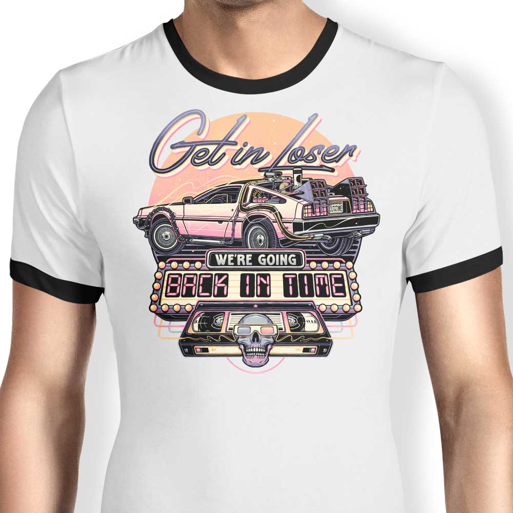 A Trip Back in Time - Stylish Ringer T-Shirt