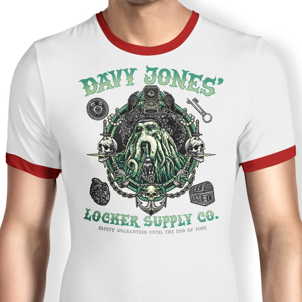 Glitchygorilla's High - Quality Ringer T - Shirt from Locker Supply