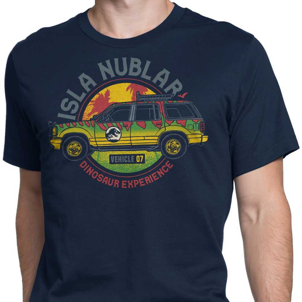 Men's Dinosaur-themed Fashion Experience Apparel