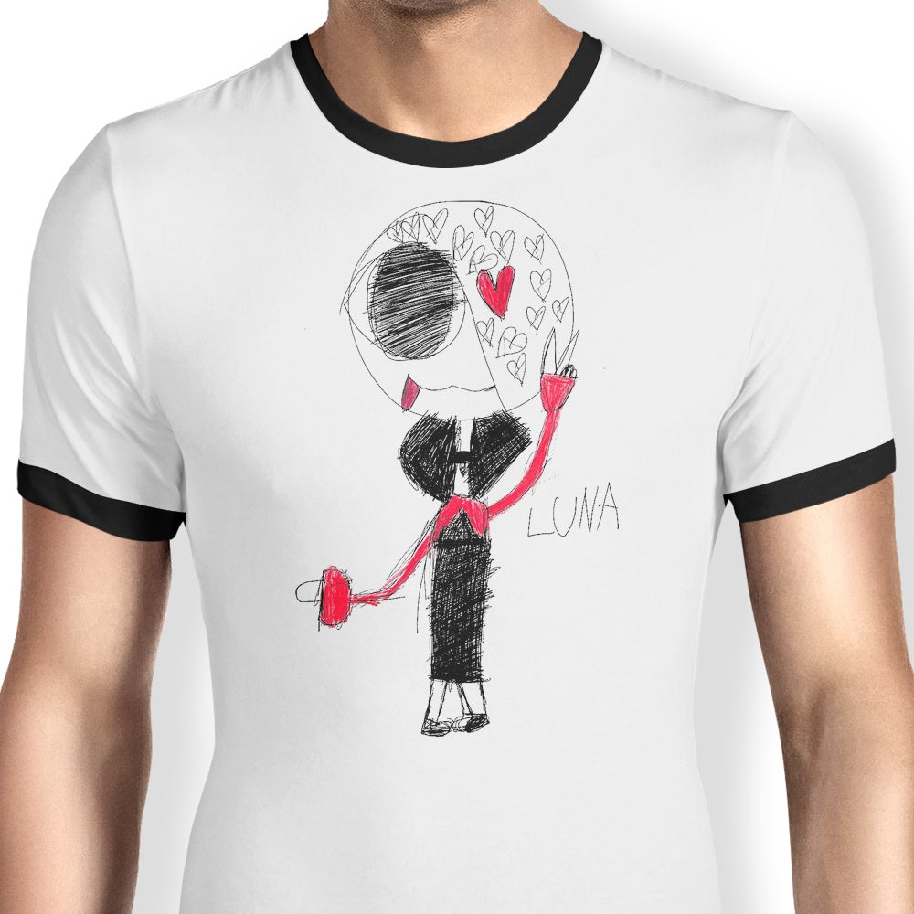 Luna Women's Ringer Style T-Shirt