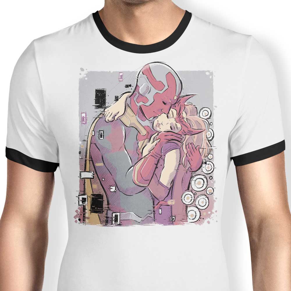 xMorfina's Wanda Kiss Men's Comfortable Ringer T - Shirt in S to 4XL