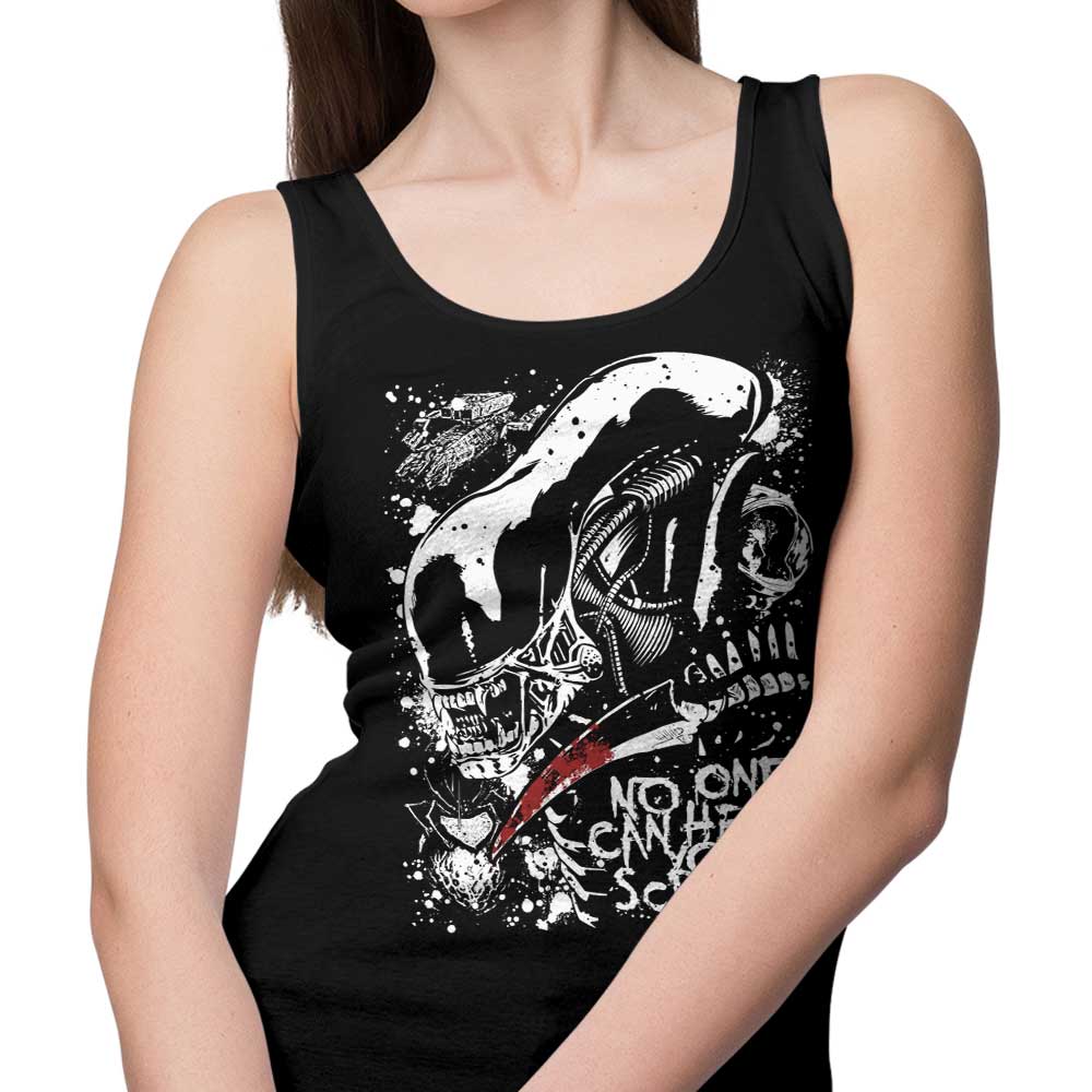 Space Screaming-themed Unisex and Women's Tank Tops