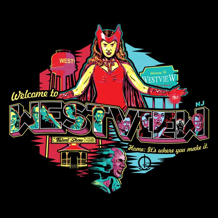 Welcome to Westview Men's Classic Ringer T-Shirt for Fashion Enthusiasts