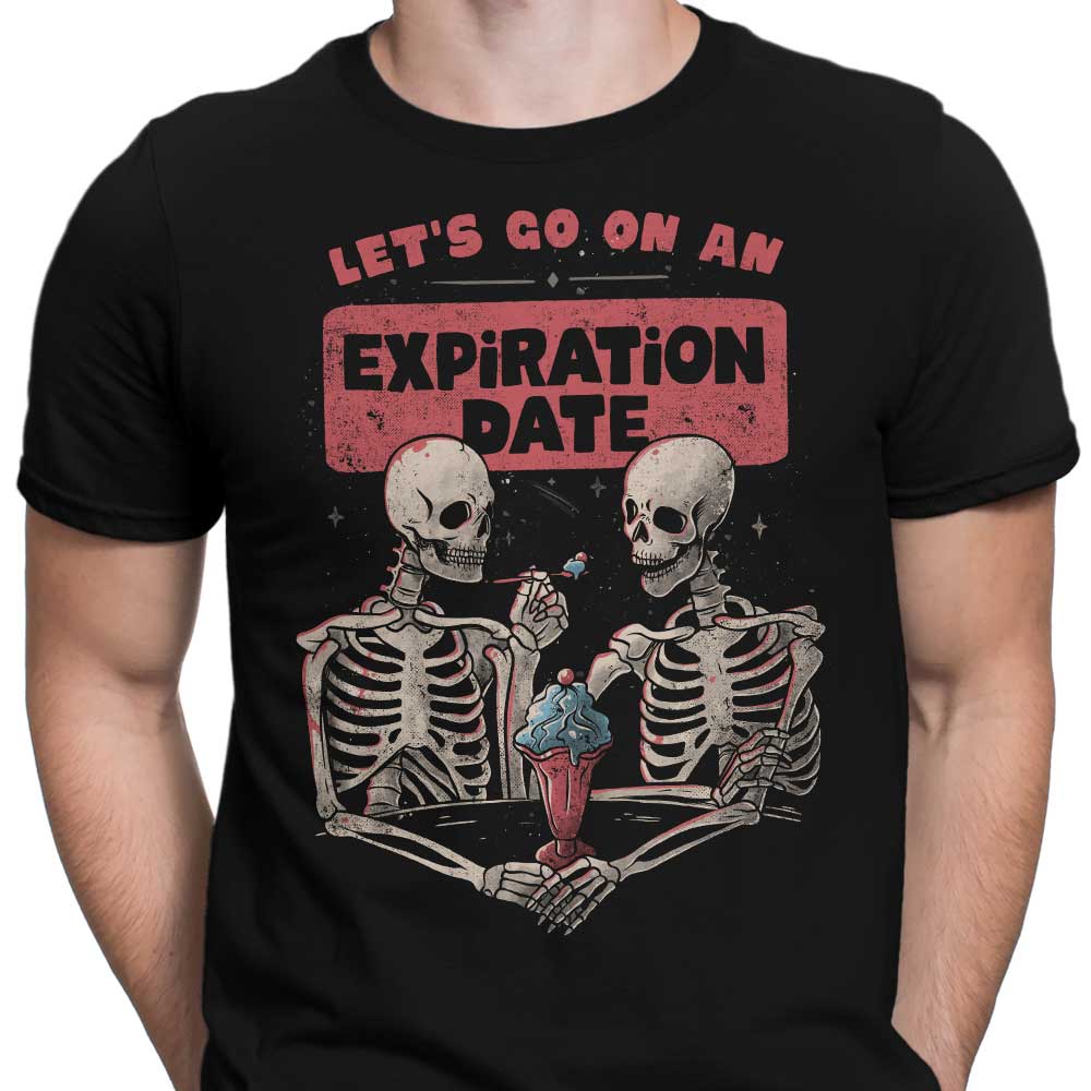 Edu.ely Men's Expiration Date Apparel: T-Shirts in Various Sizes