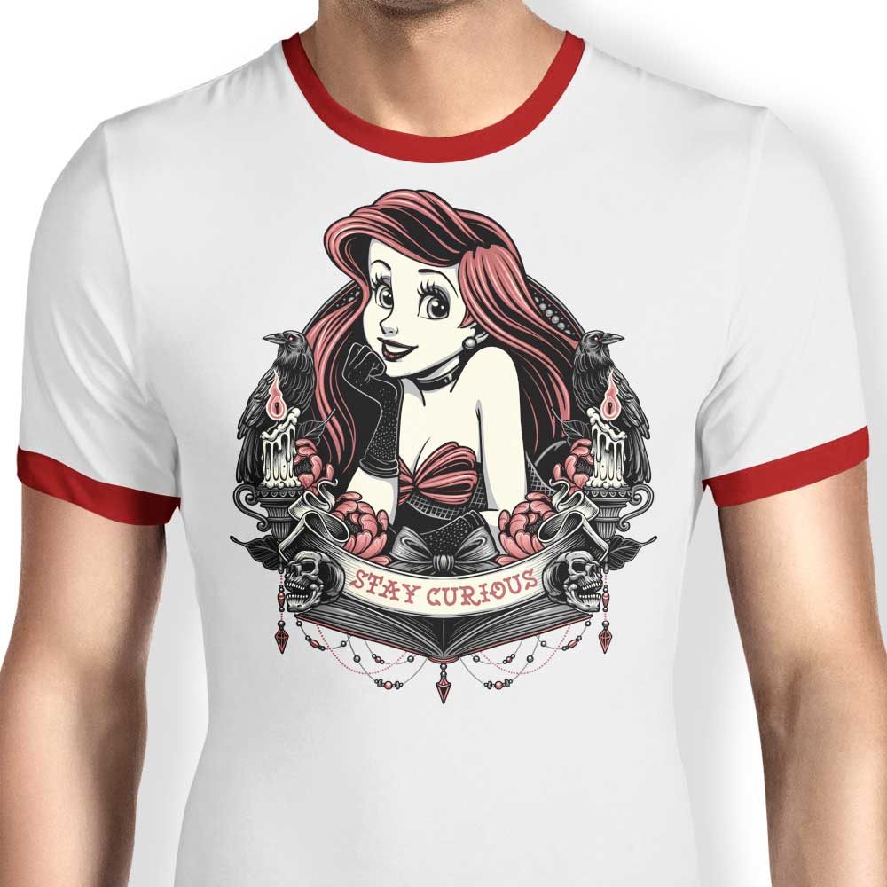 Stay Curious, Trendy Ringer T-Shirt for All