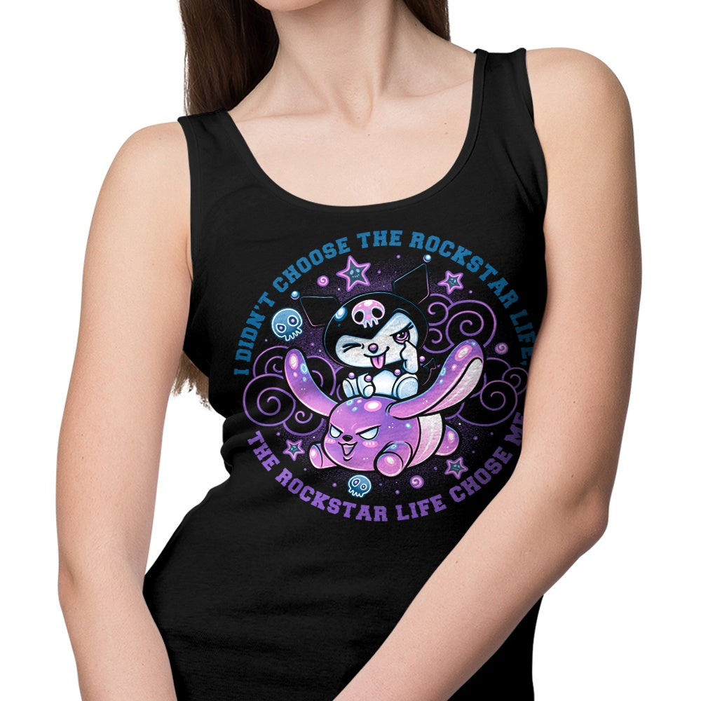 Adorable Rockstar-themed Women's Tank Top