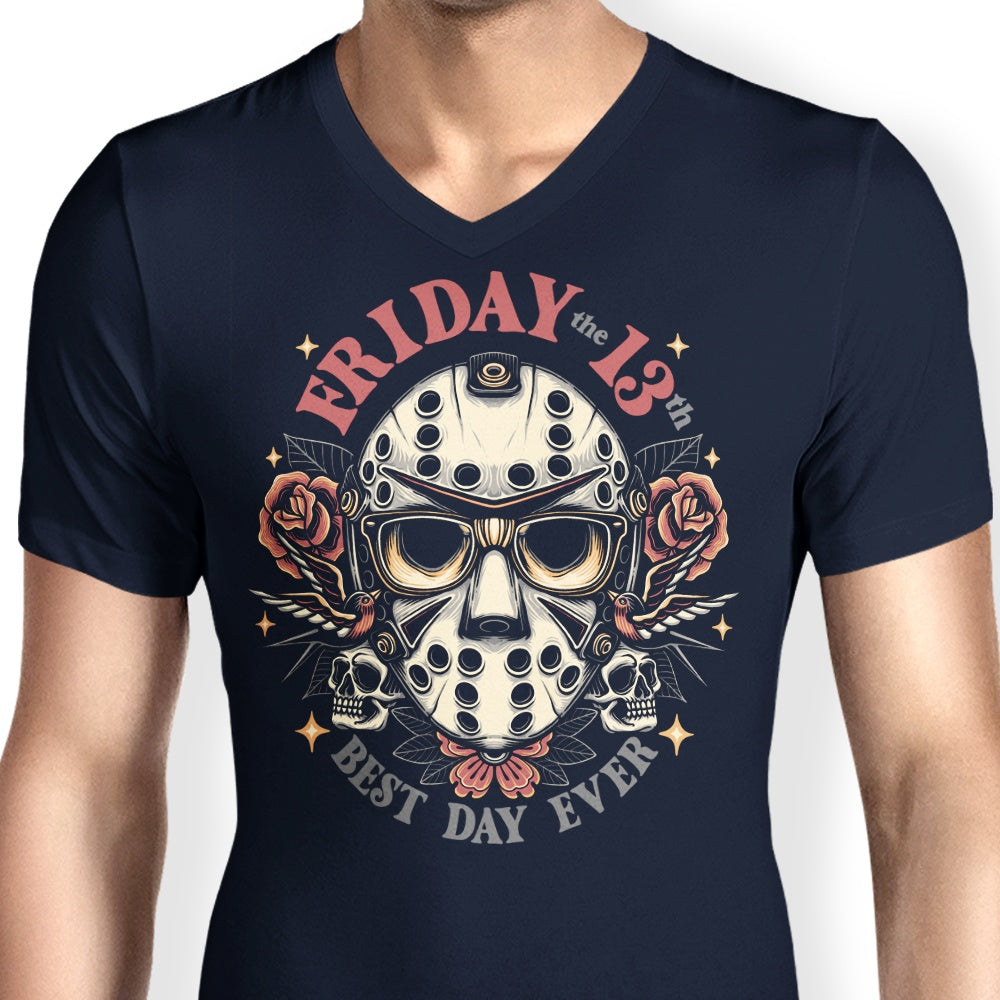 The Most Wonderful Best Day Ever - Men's V-Neck T-Shirt