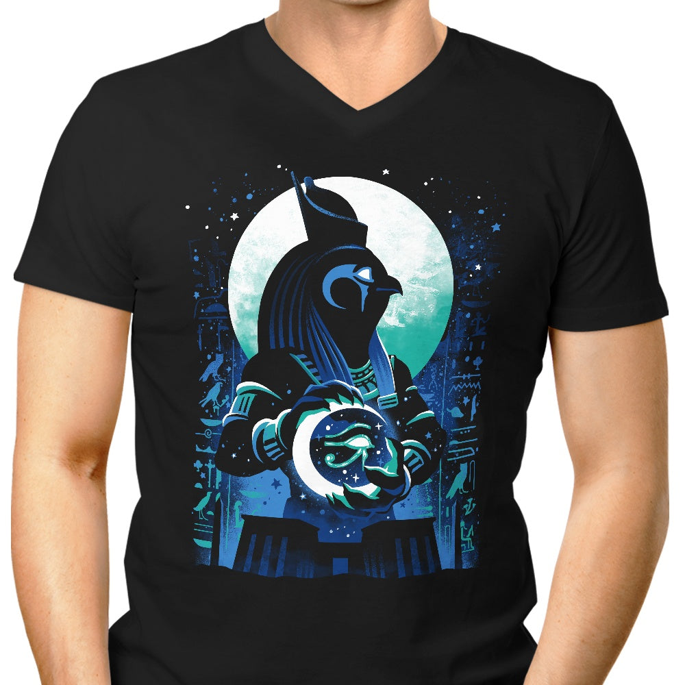 Men's V-Neck T-Shirt - The Ruler of the Air