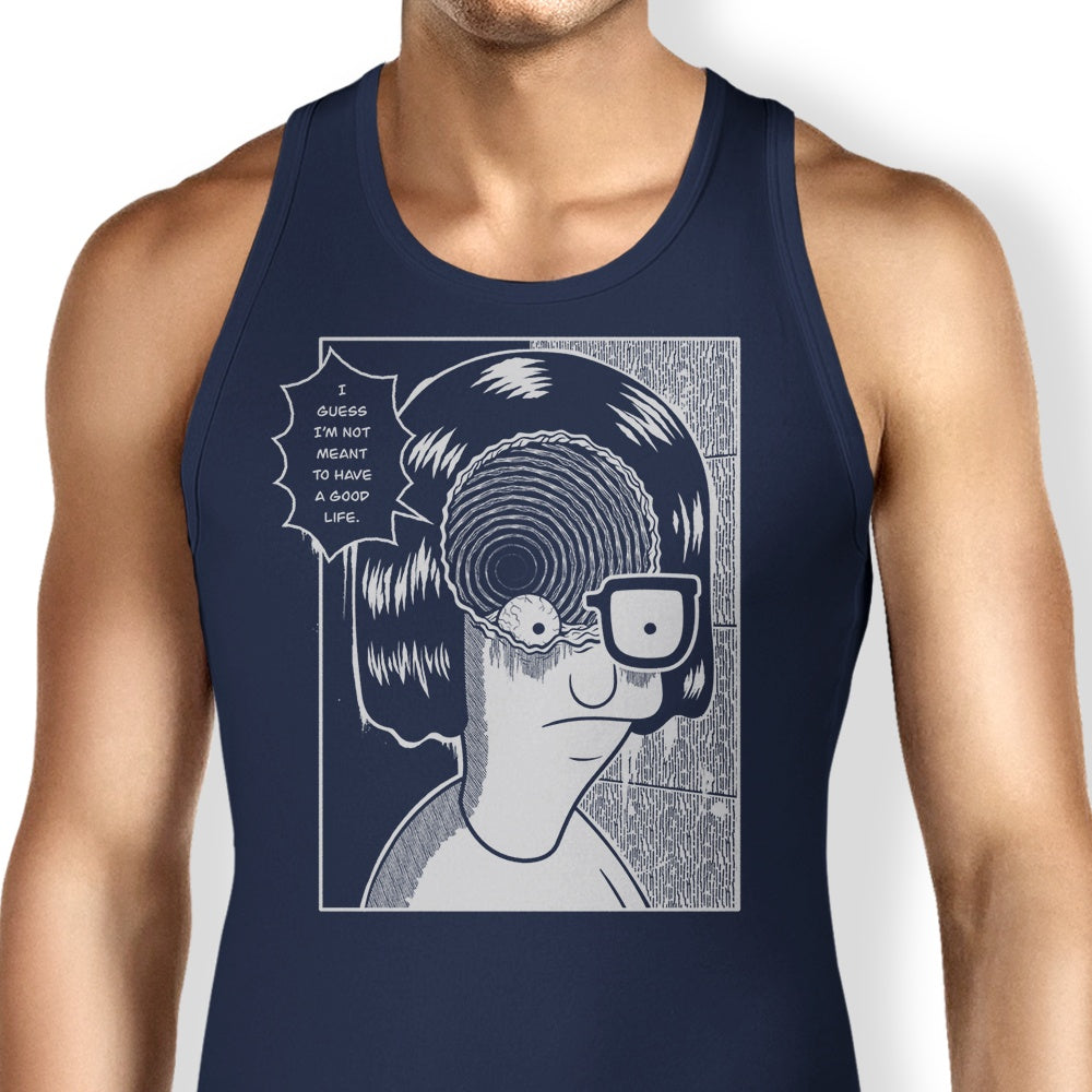 Jorge Tirado's Stylish Downward Spiral Tank Top