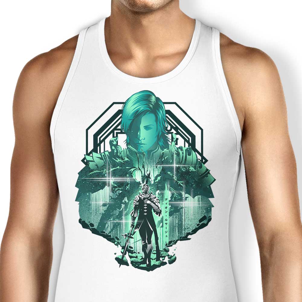 Powerful Bahumut-themed Men's Tank Top