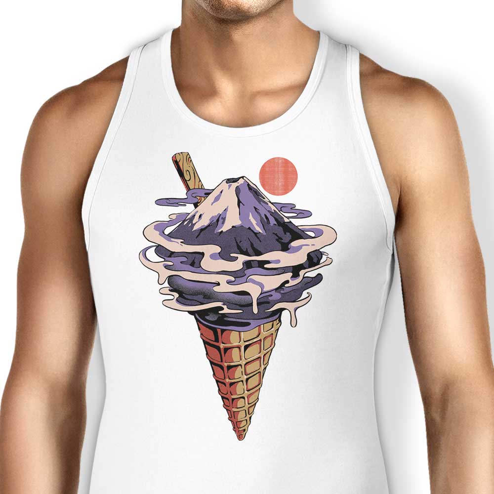 Fuji Ice Cream Men's and Women's Unisex Comfortable Tank Top
