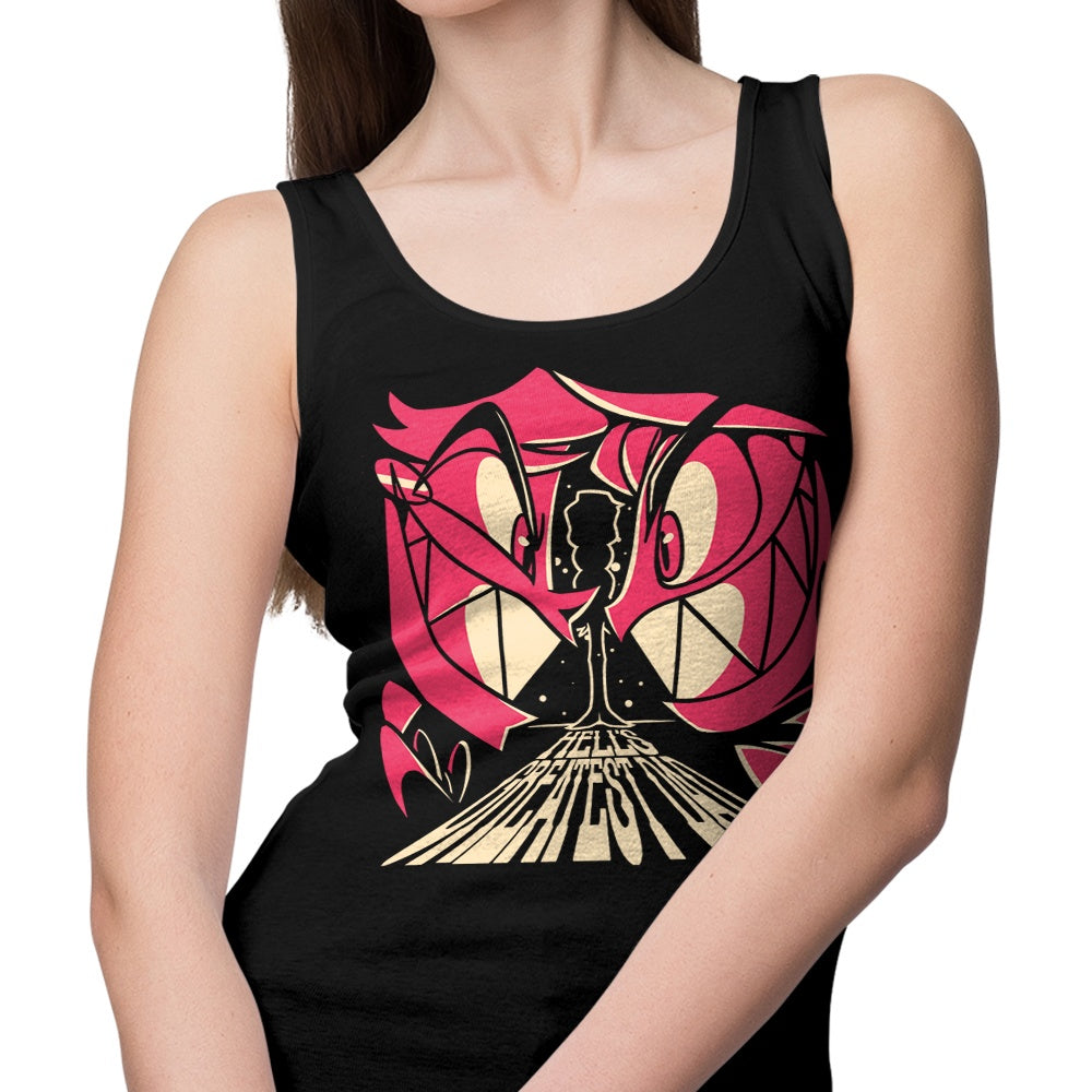 Stylish Hell's Greatest Dad Tank Top for Trendy Dads