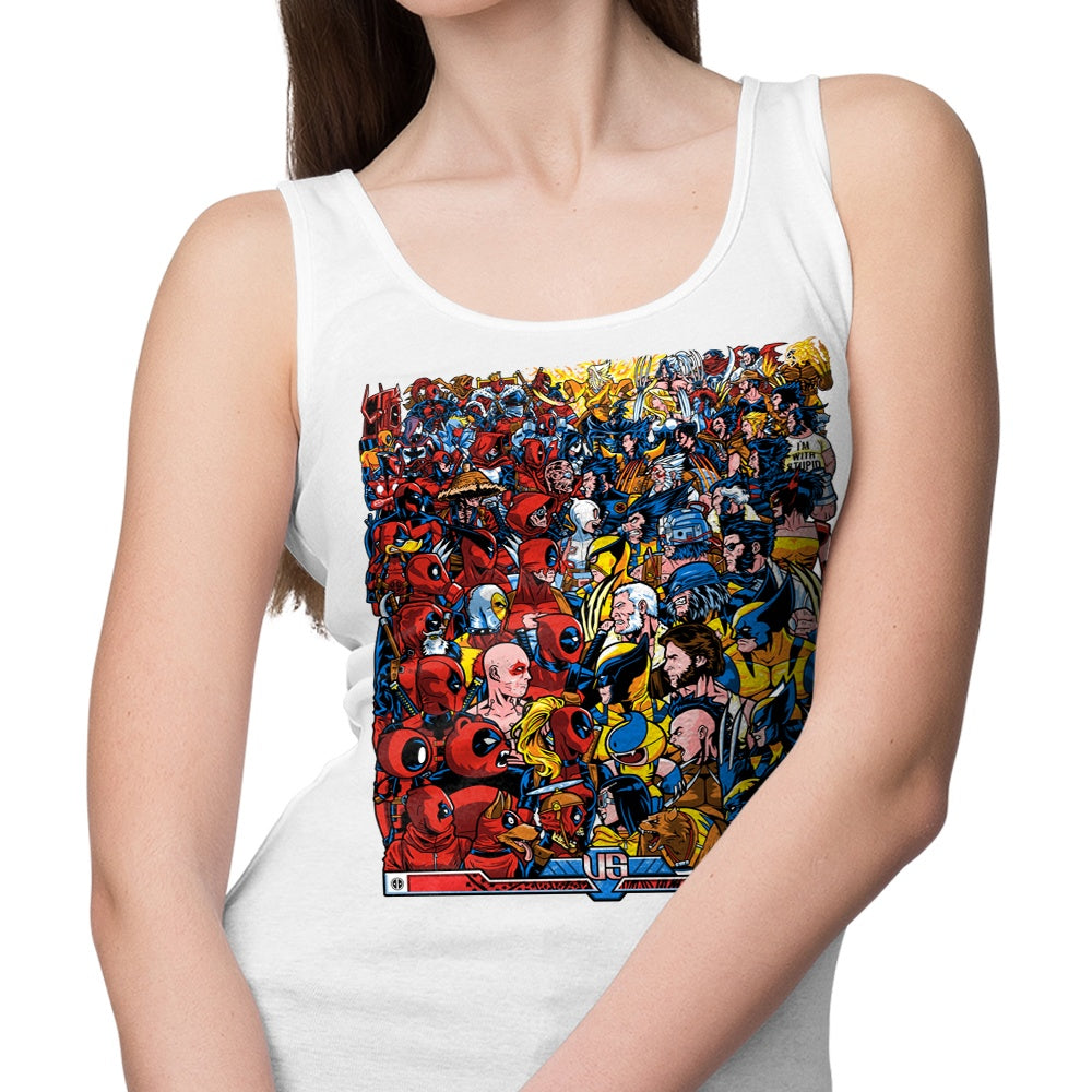 Swords and Claws-themed Men's and Women's Tank Top for Fashion Enthusiasts