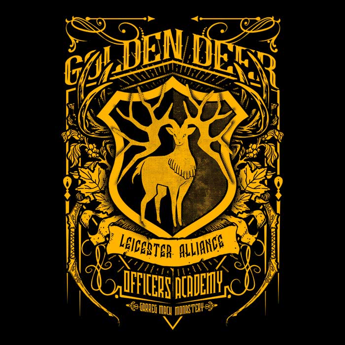 Arinesart Golden Deer Officers Men's Stylish Ringer T-Shirt