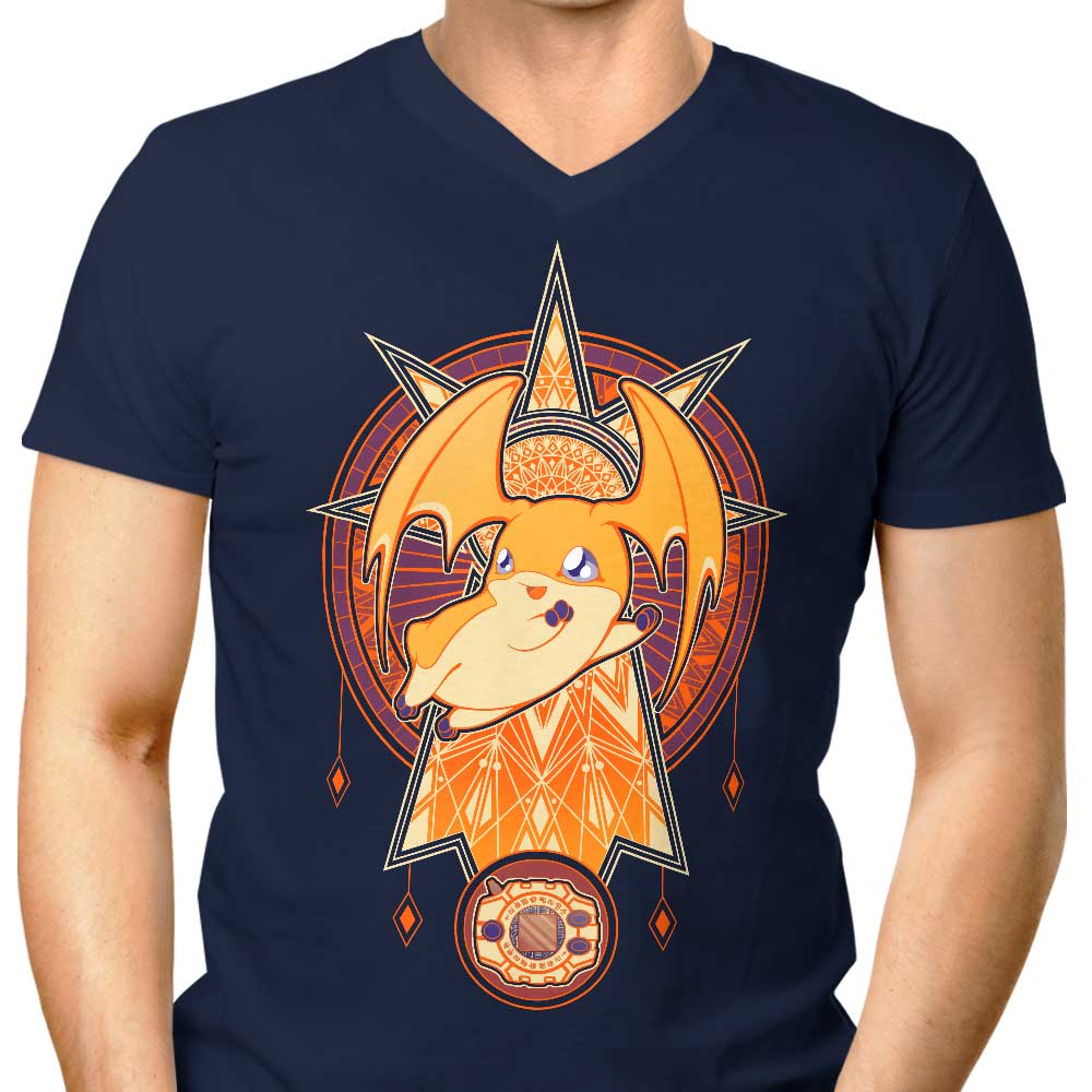 Hope Crest - Men's V-Neck T-Shirt