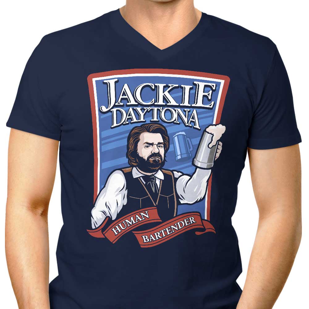Stylish Men's V-Neck Inspired by Jackie Daytona
