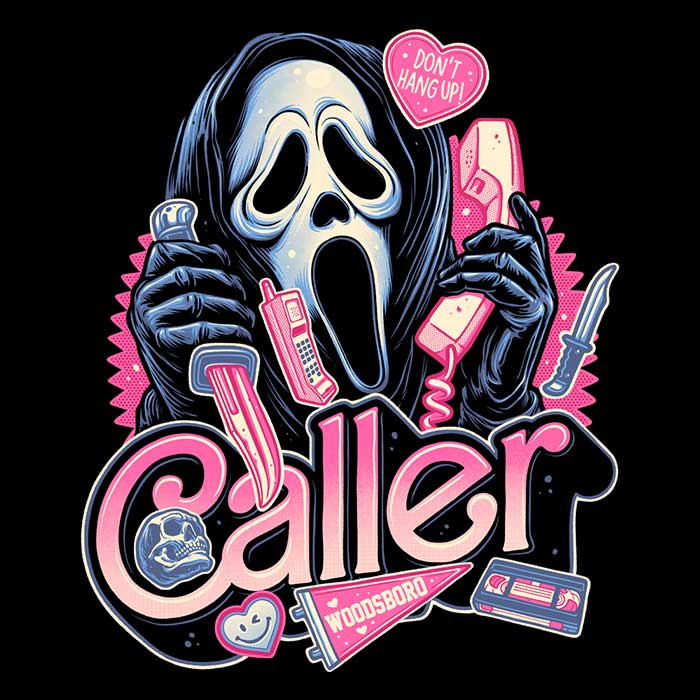 Stylish Men's V-Neck Caller Love