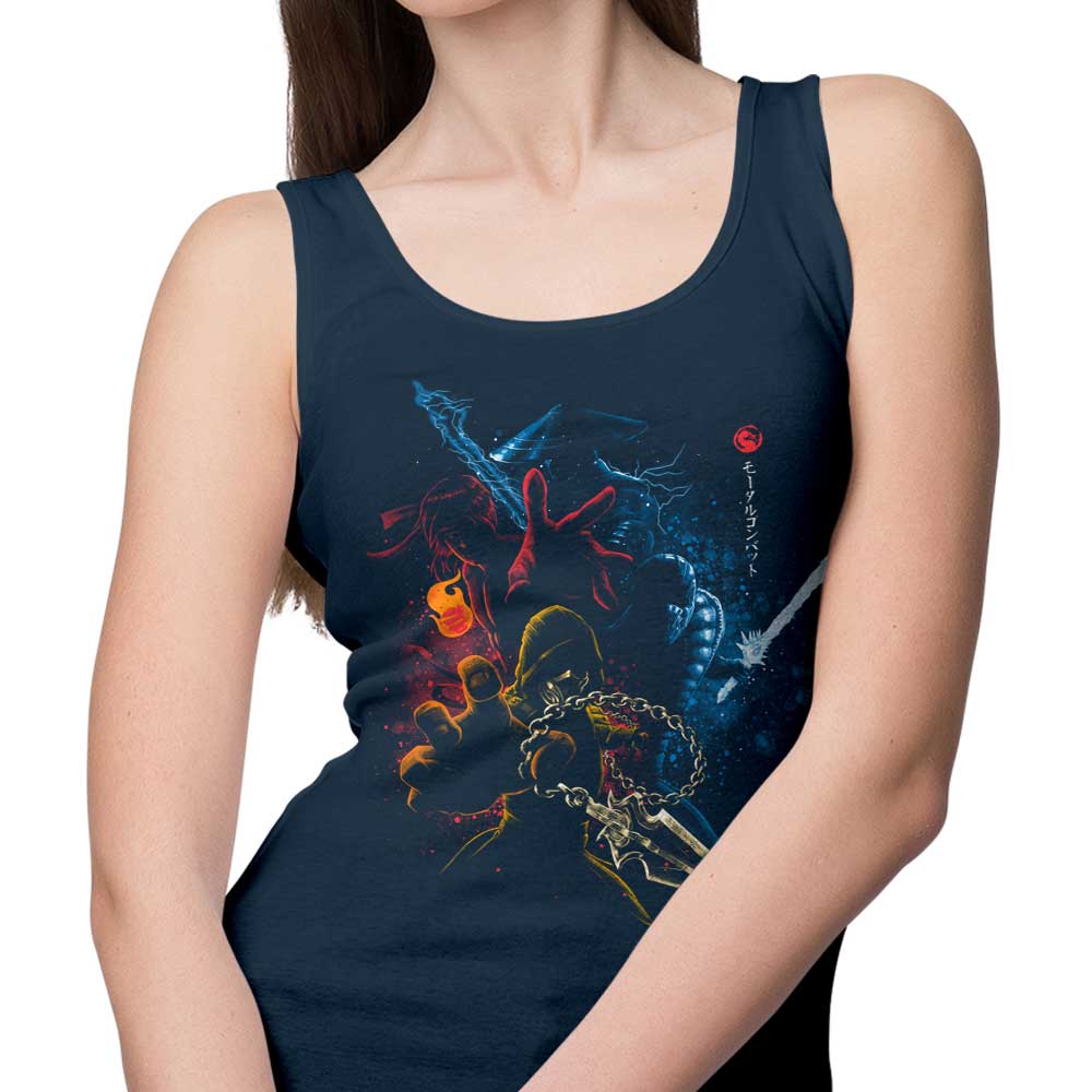 Epic Mortal Fighters Men's Tank Top