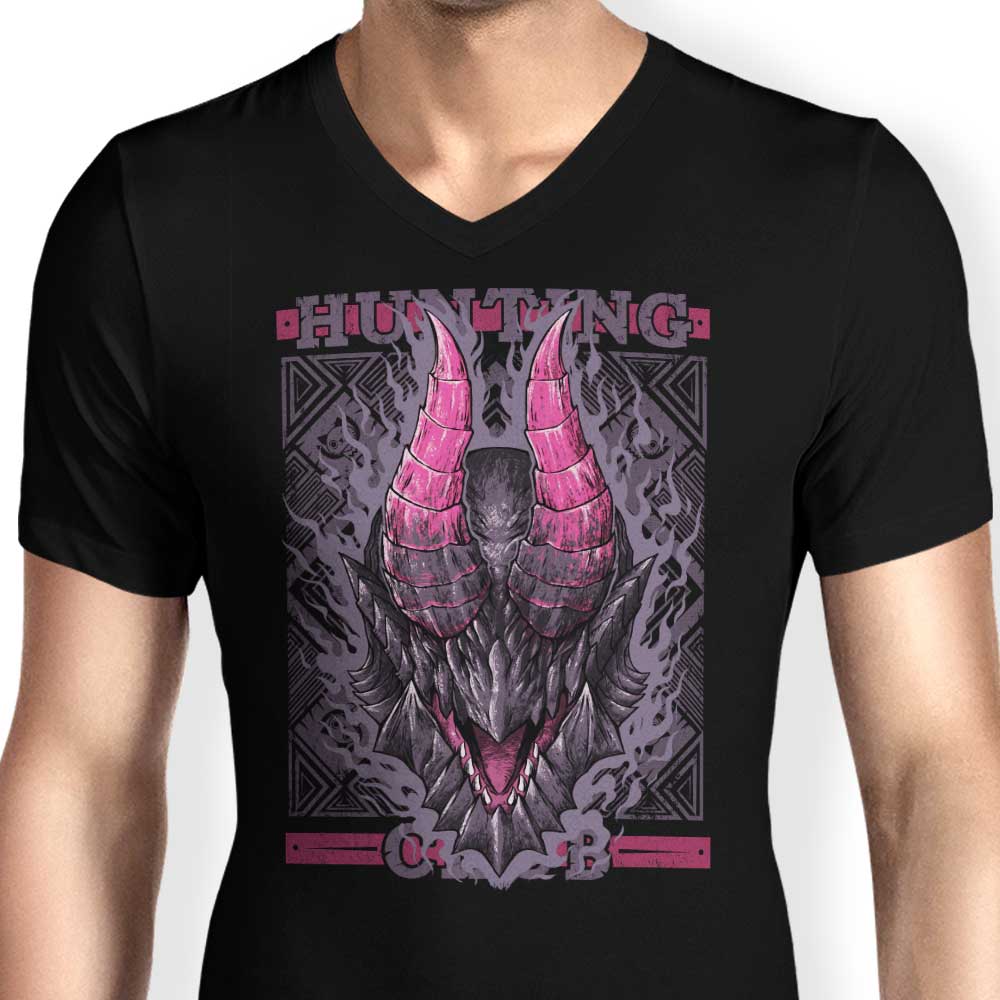 Adam Works' Men's V-Neck Hunting Club Gore Magala T-Shirt