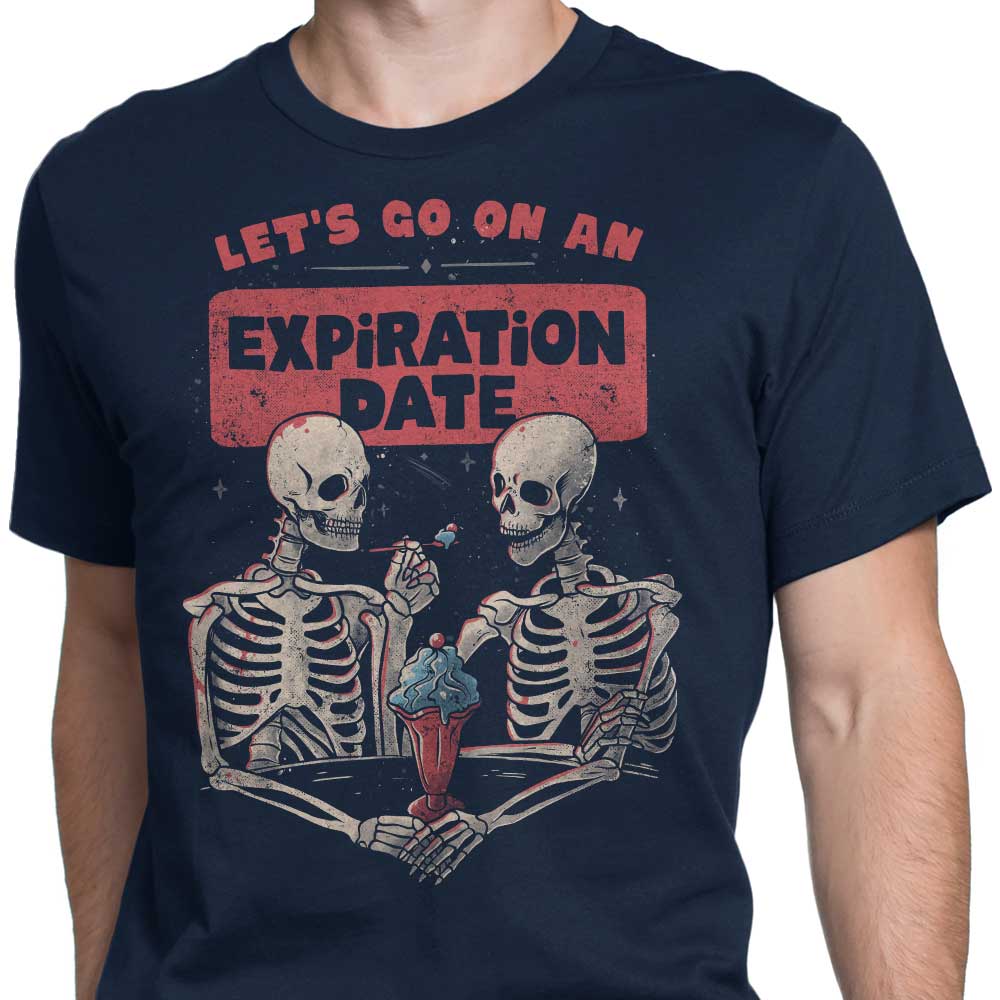Edu.ely Men's Expiration Date Apparel: T-Shirts in Various Sizes