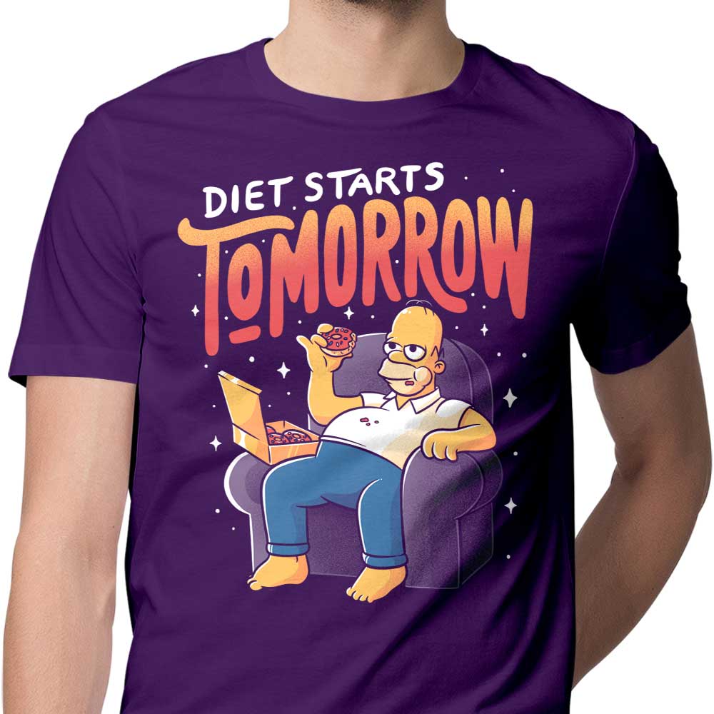 Tomorrow's Diet Men's Fashion Apparel - T-Shirts Collection