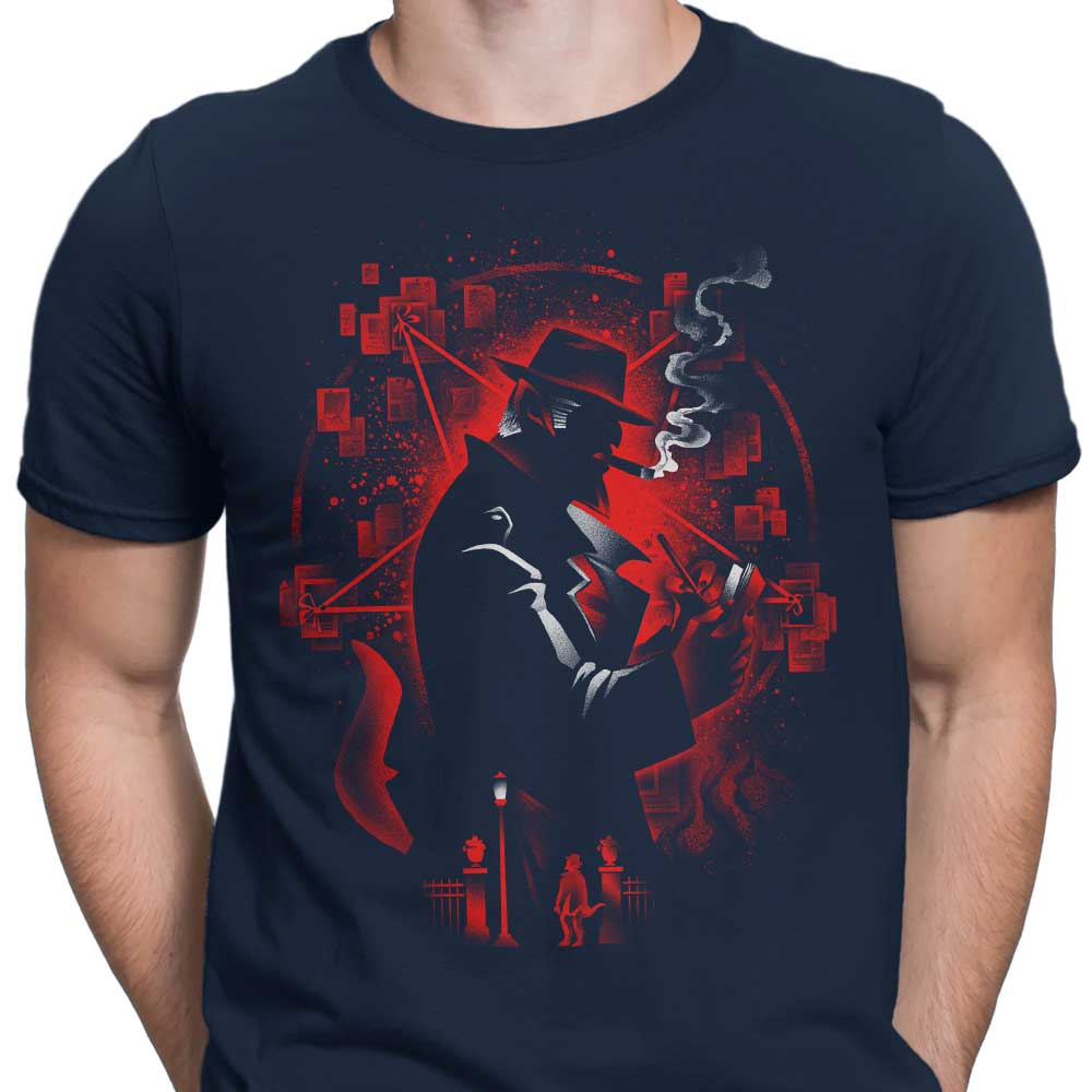 Alemaglia Demon Detective - Stylish Men's T - Shirts Collection