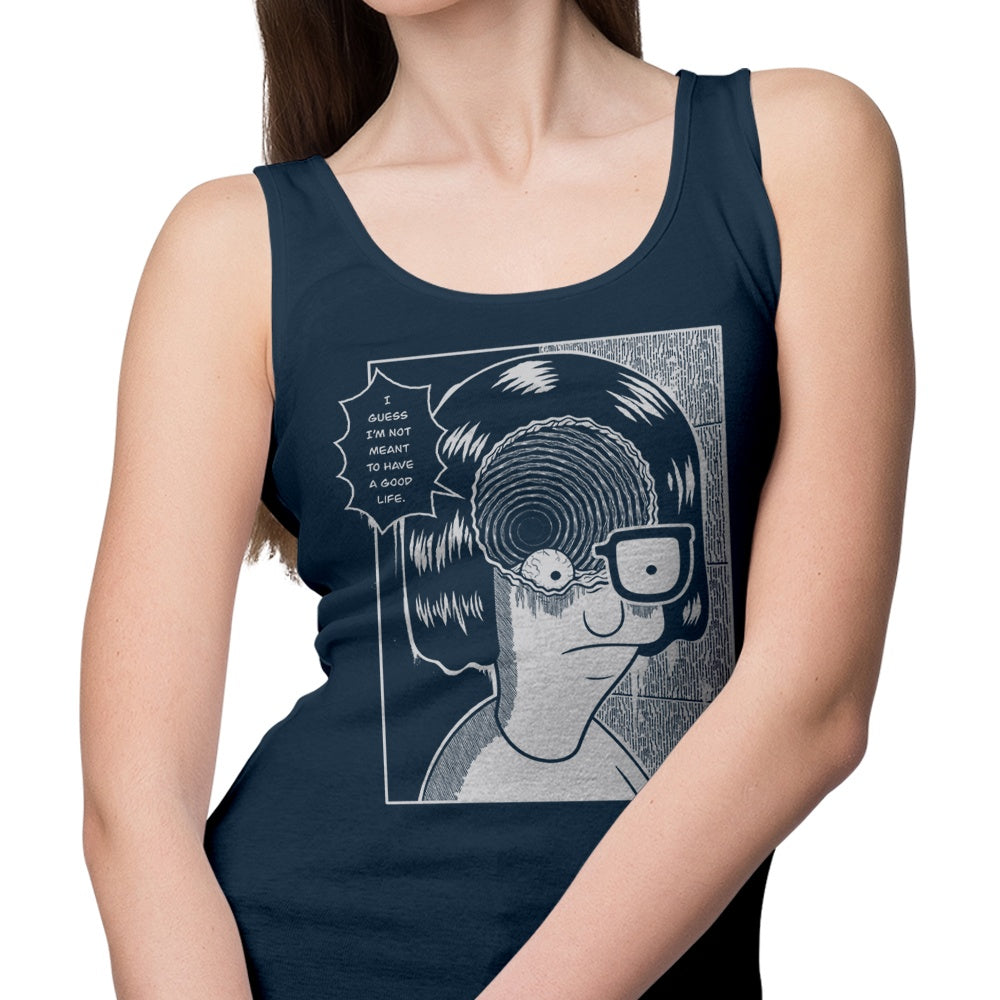 Jorge Tirado's Stylish Downward Spiral Tank Top
