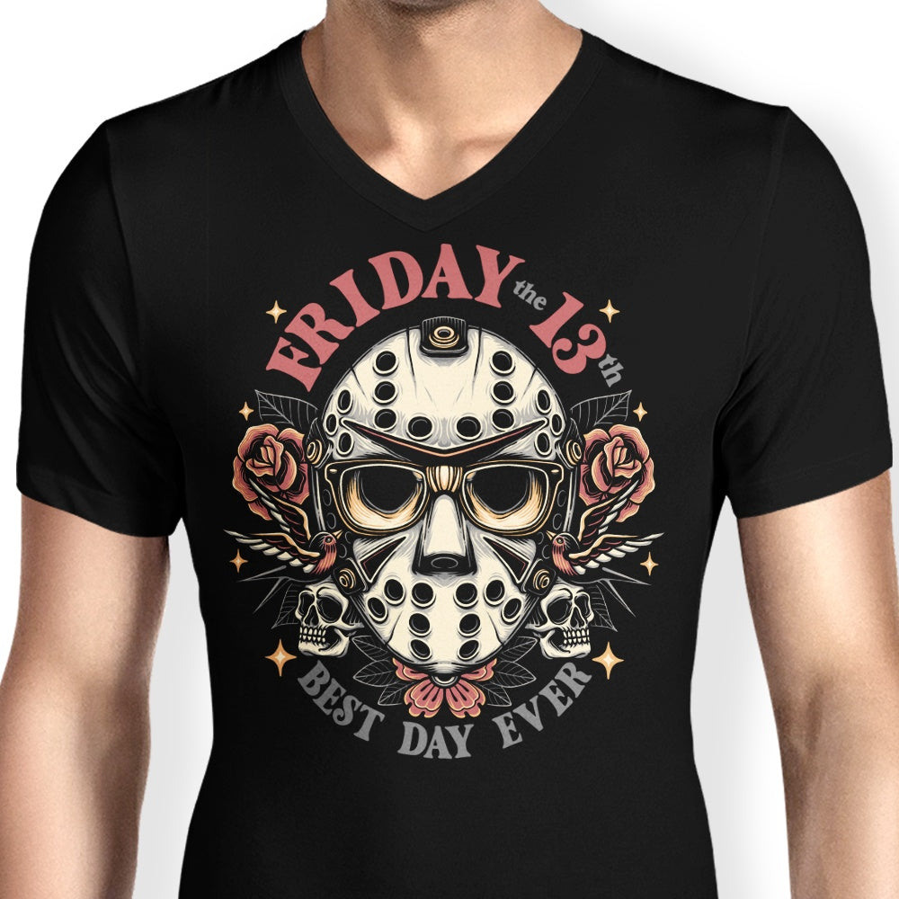 The Most Wonderful Best Day Ever - Men's V-Neck T-Shirt