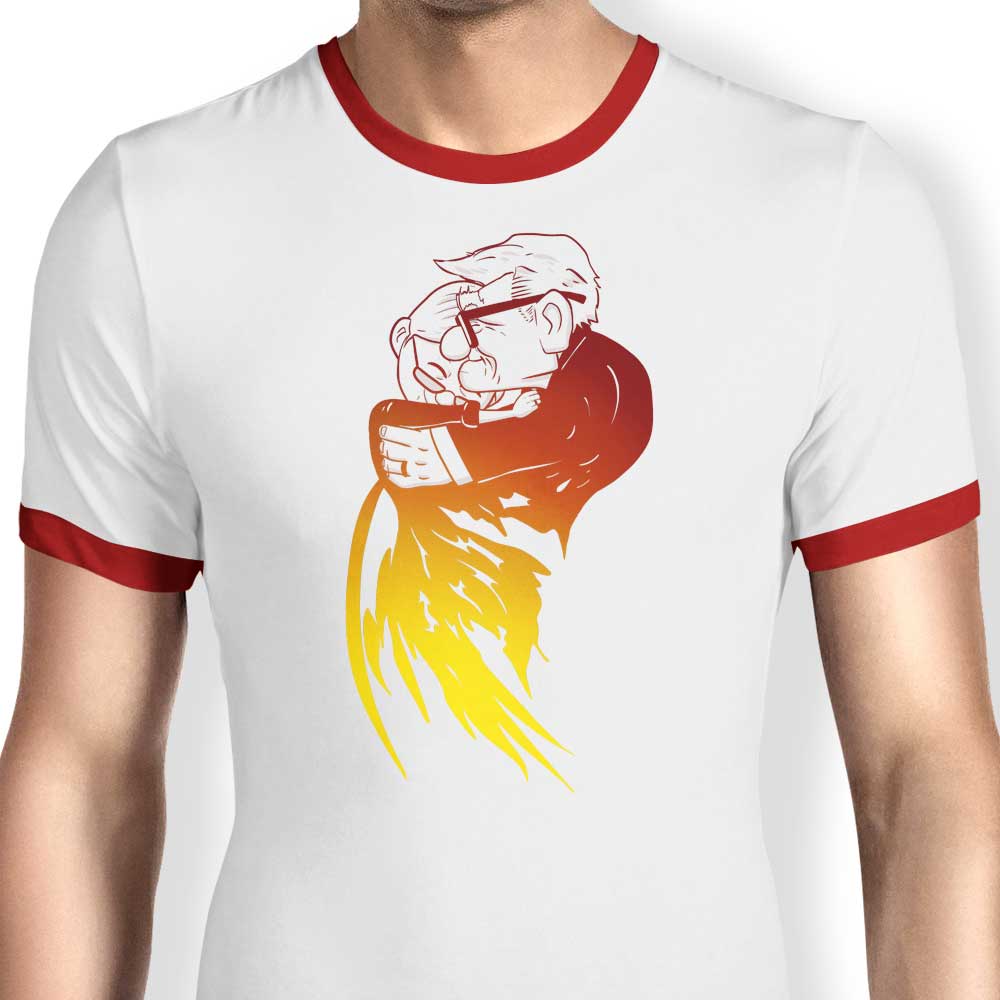 MarianoSan's Premium Men's Ringer T-Shirt - The Best Love Design