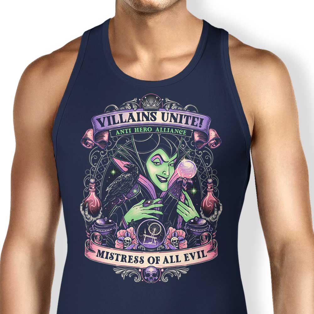 Mistress of All Evil Stylish Tank Top for Men and Women